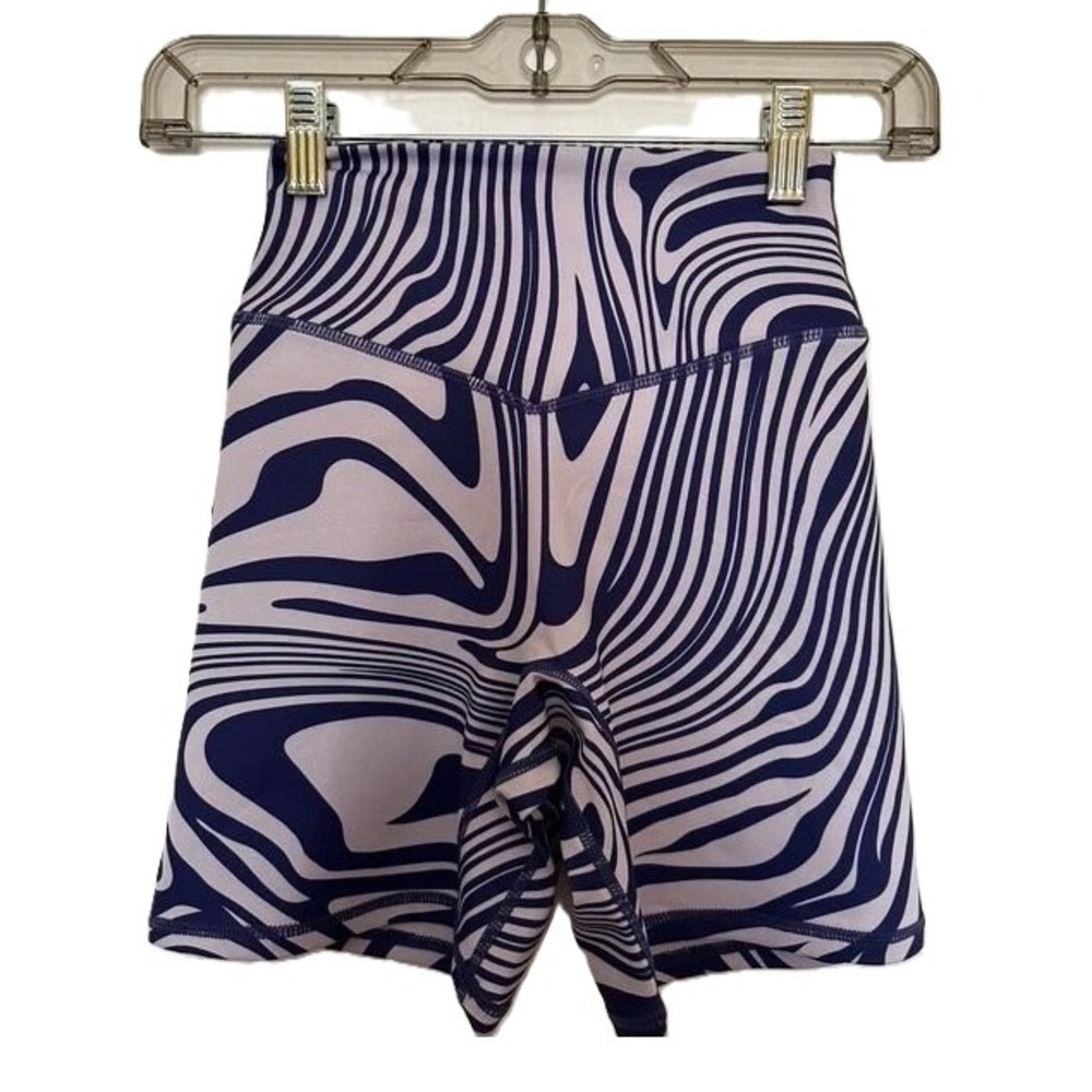 Women's Biker Purple Shorts XS